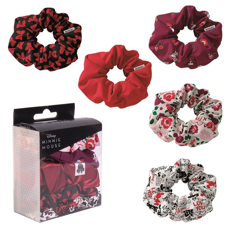 Disney Hair Accessories Scrunchies Set Mickey and Minnie Mouse HS1020