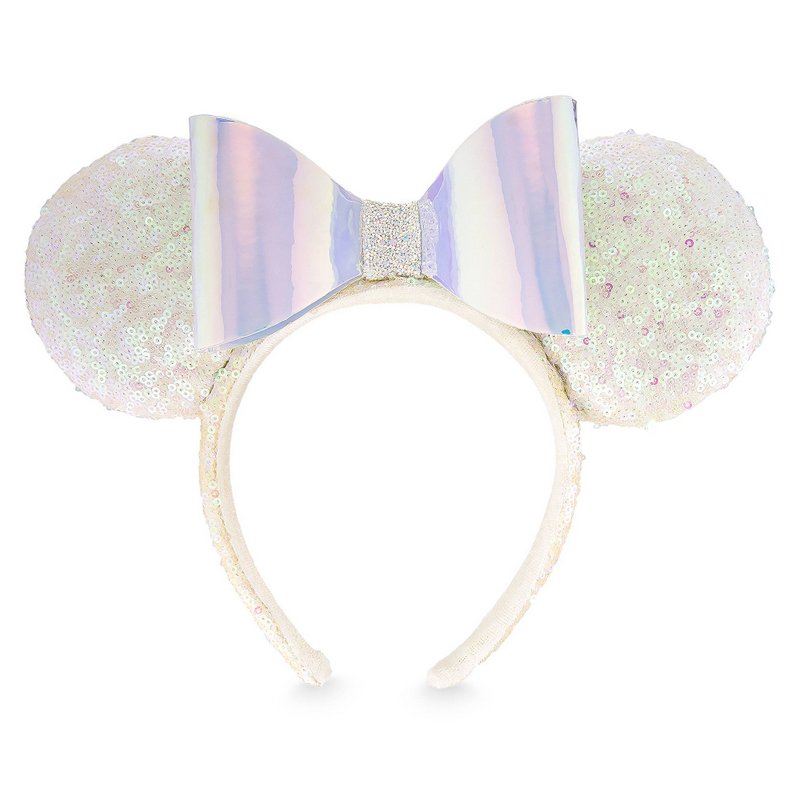 Minnie Mouse Ear Headband - Iridescent Sequins