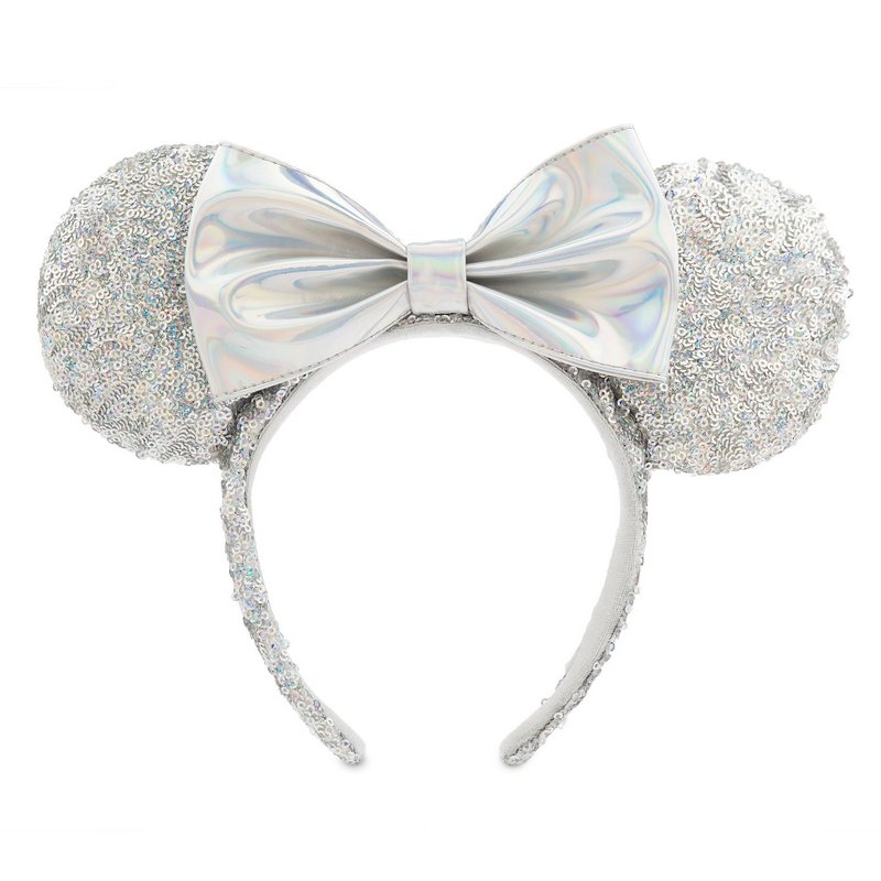 Minnie Mouse Sequined Ear Headband – Magic Mirror Metallic