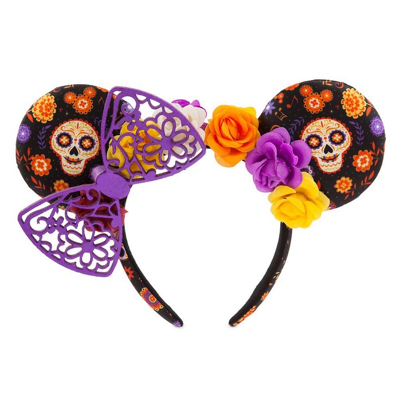 Minnie Mouse Dia De Los Muertos Ear Headband