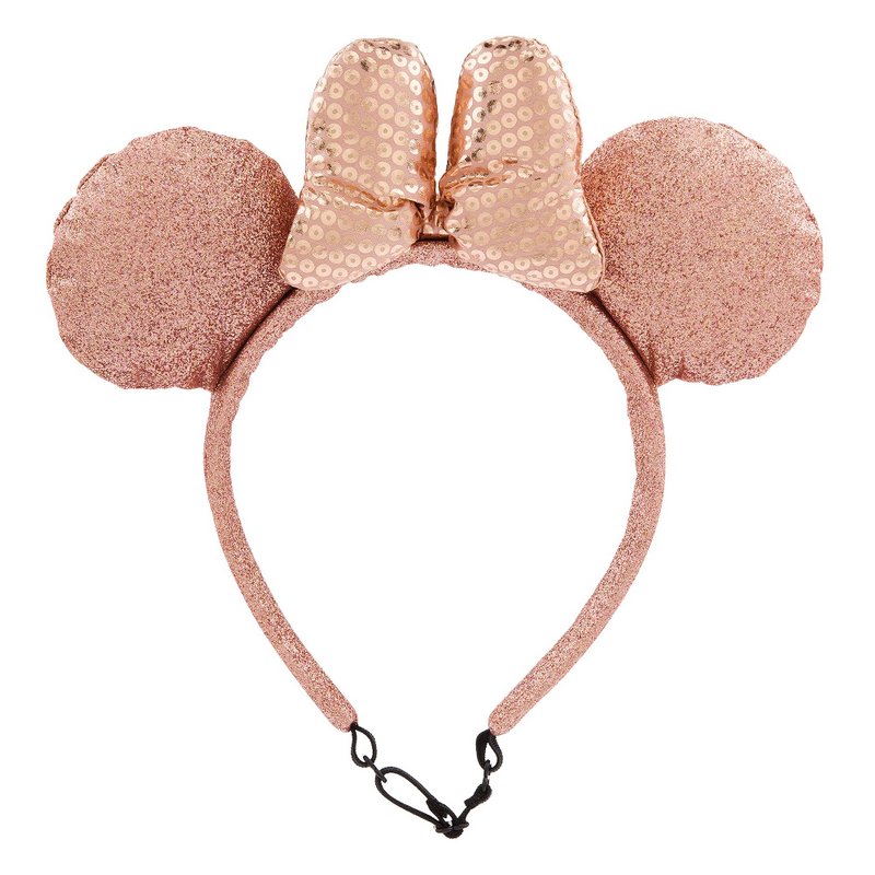 Minnie Mouse Ear Headband for Dogs – Rose Gold