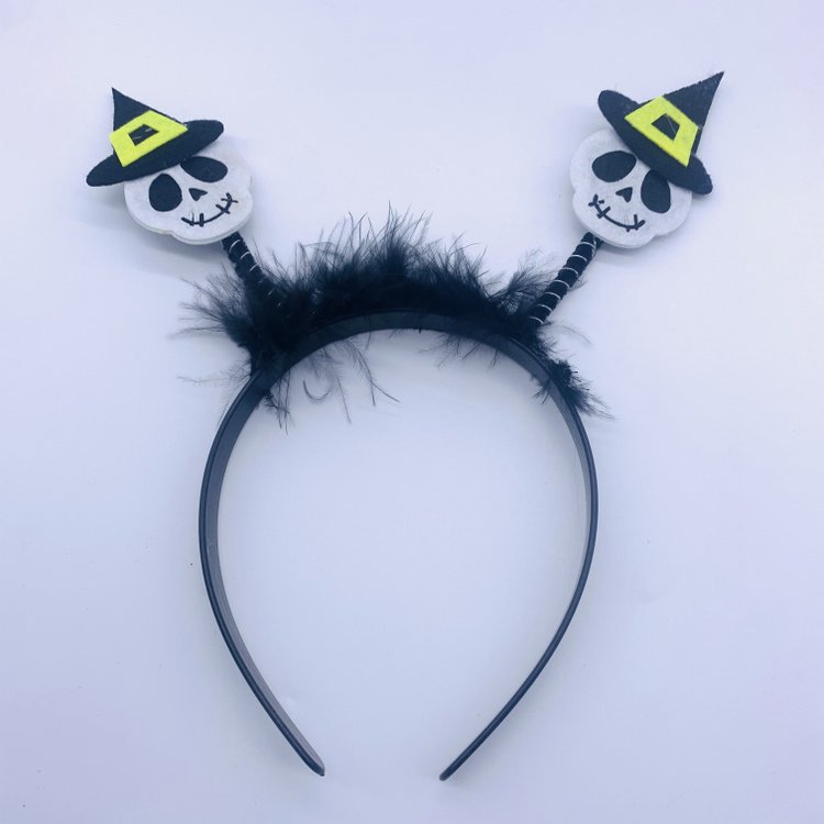 Skull Halloween Head Boppers Halloween Headband for Kids Adult Halloween Party Supplies Costume Accessories
