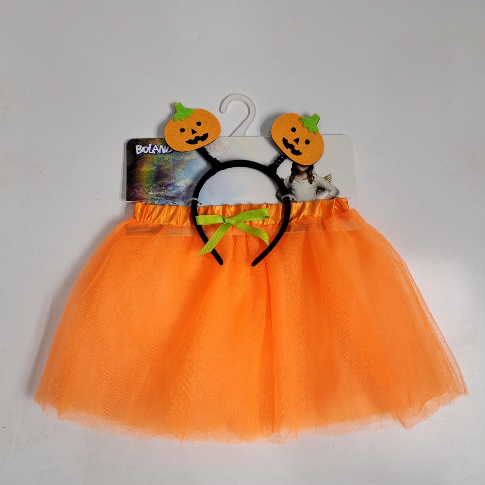Headband + Tutu Skirt 2 Pcs Halloween Dress Up Set HS2872