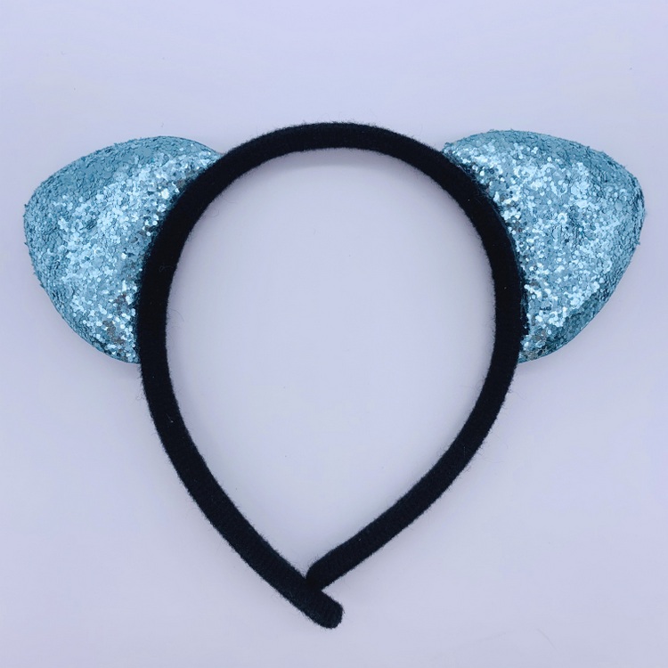 Glitter Minnie Mouse Ears Headbands for Girls Novelty Hair Band Party Costumes