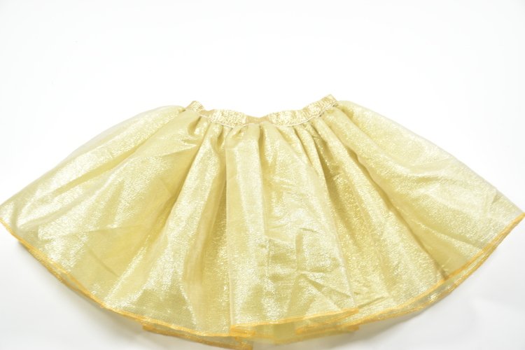 Beige Tutu Skirt for Girls Kids, Triple Layered Tulle Princess Dress Baby Tutu Skirt Children Dress Up