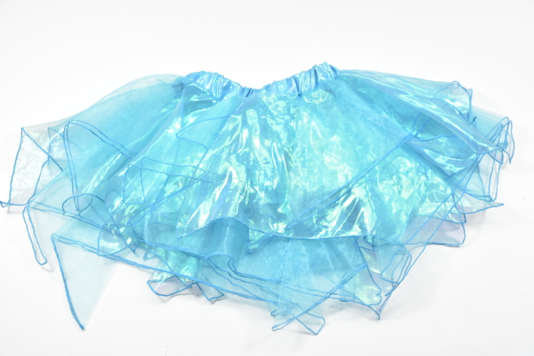 Girls Princess Tutu Skirt Blue Tulle Skirt for Baby Kids, Girls Dance Skirt Birthday Party Gift