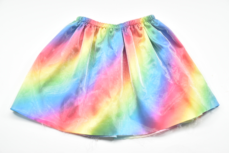 Rainbow Tutu Skirt for Baby Girls Tulle Skirt, Kids Dance Skirt Birthday Party Gift