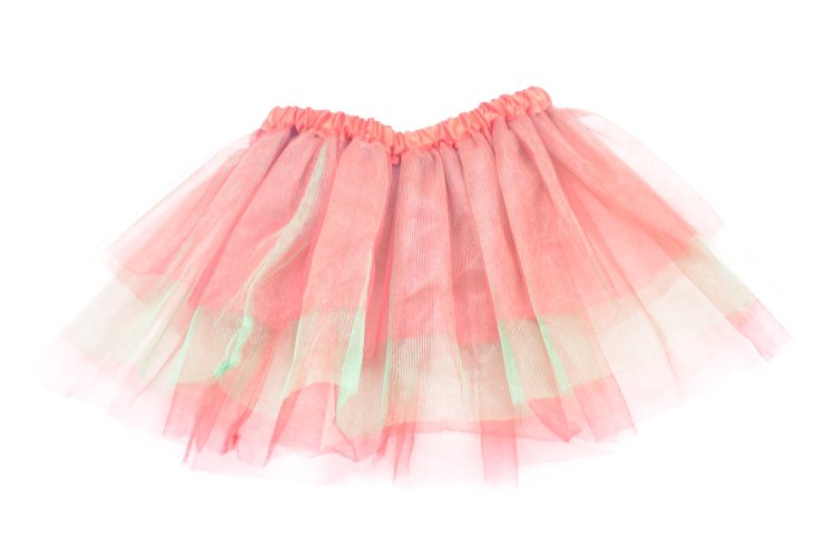 Girls Tulle Skirt Fuchsia color Tutu Skirt for Baby Kids, 3-Layer Girls Dance Skirt Birthday Party Gift