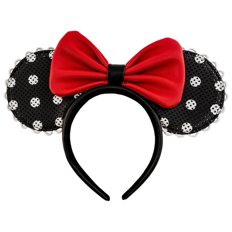 Disney Minnie Mouse Polka Dot Pin Trader Ears Headband