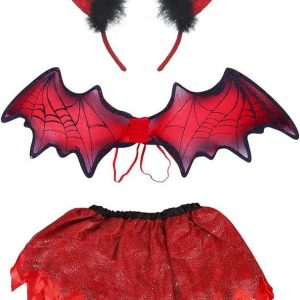 Girls Halloween Tutu Dress Up Set