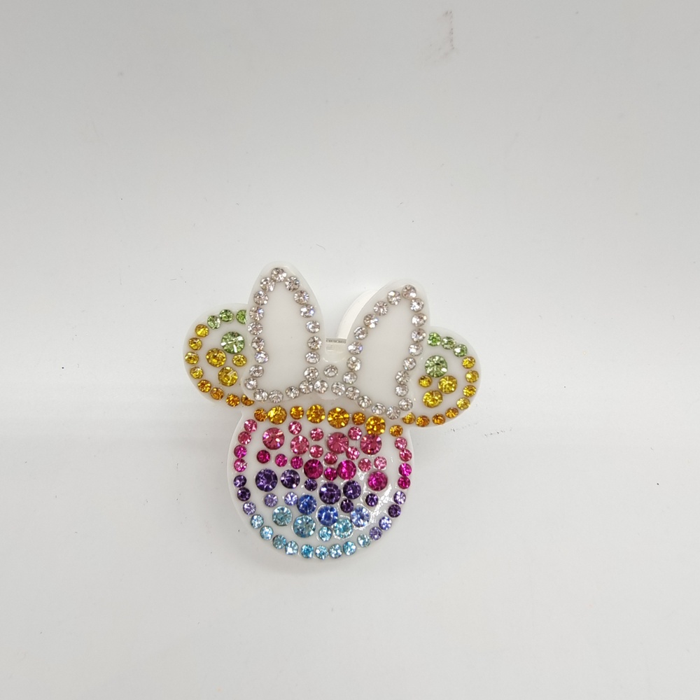 Mickey Mouse Acrylic Claw Clips with Rhinestones DL0001