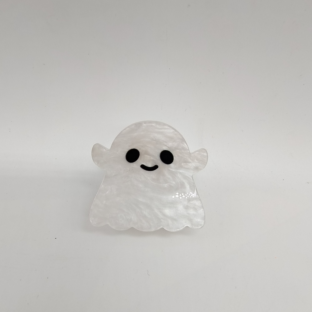 Halloween Ghost Acrylic Hair Claw Clips DL0019