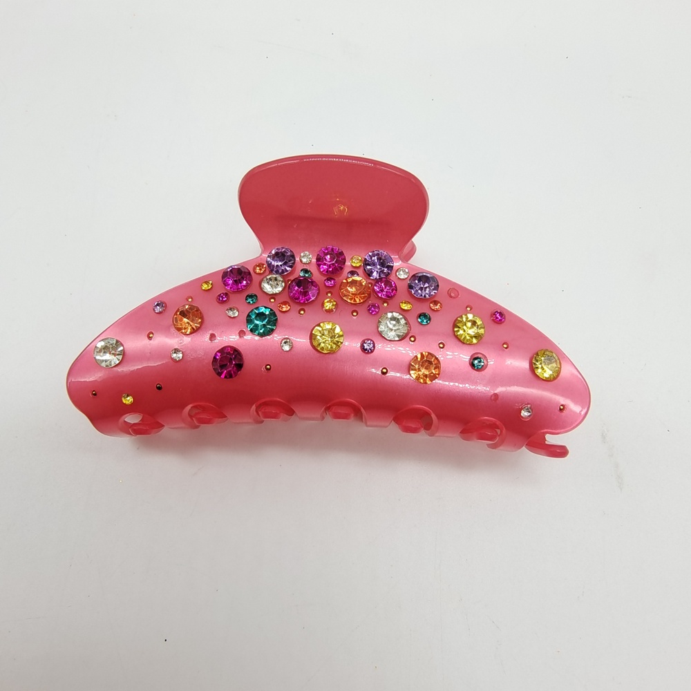 Sparkly Rhinestone Acrylic Hair Claw Clip